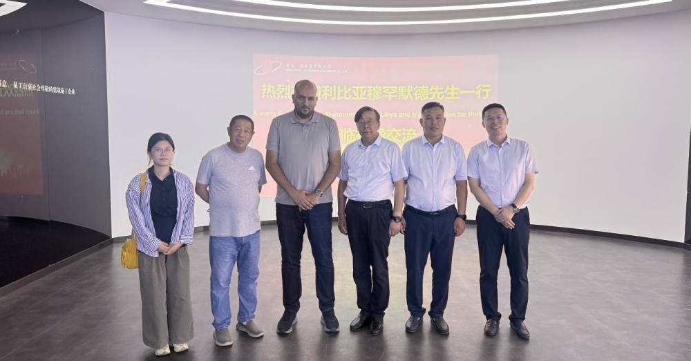 利比亚·班加西医院项目建设单位代表Abuzaid Mohammed 莅临集团公司考察指导