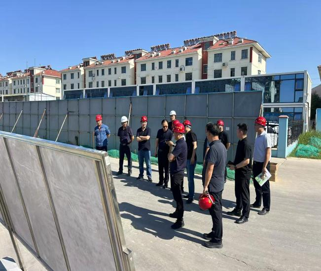 莱西市组织部部长桂晓峰一行调研莱西市人才孵化基地项目
