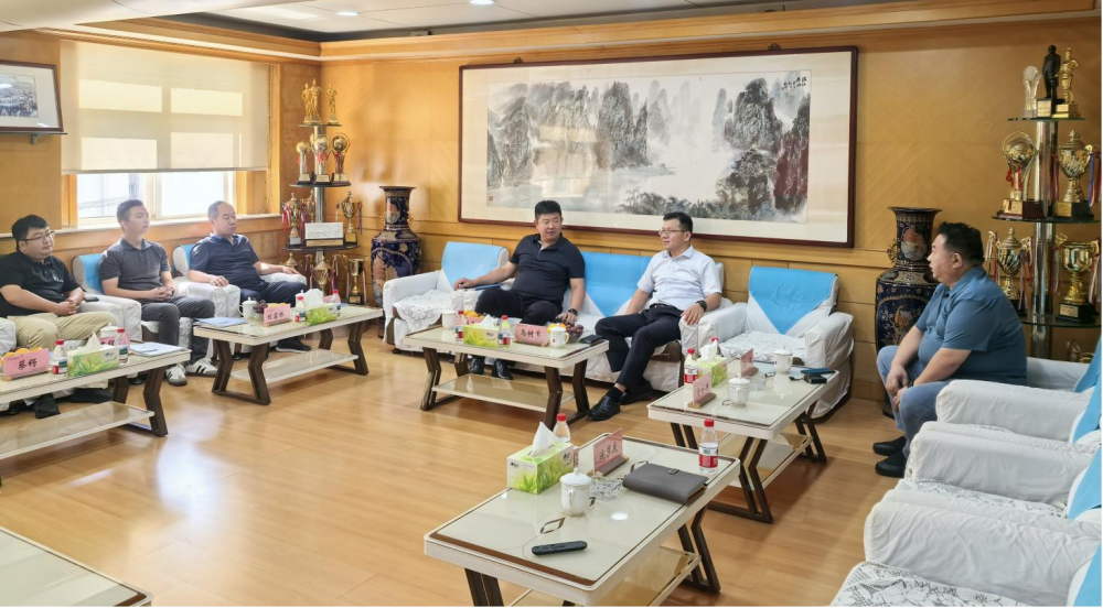 新疆石河子市城市管理局考察团到访集团公司共商合作洽谈